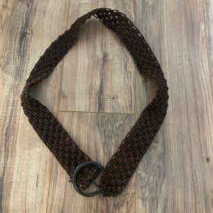 Brown Leather Belt